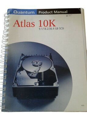 Computer Quantum Product Manual Atlas 10K 9.1 / 18.2 / 36.4 GB SCSI